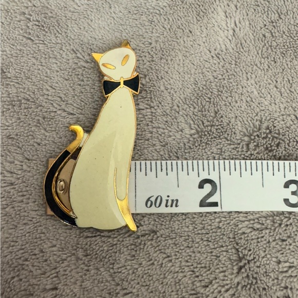 Vintage Cat Brooch - Picture 2 of 4
